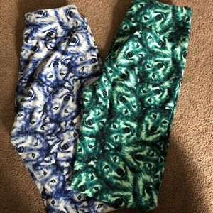 Wolves lularoe leggings